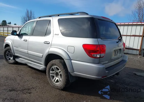 2005 Toyota Sequoia Sr5 V8 z USA, uszkodzony, nr VIN 5TDBT44AX5S252630